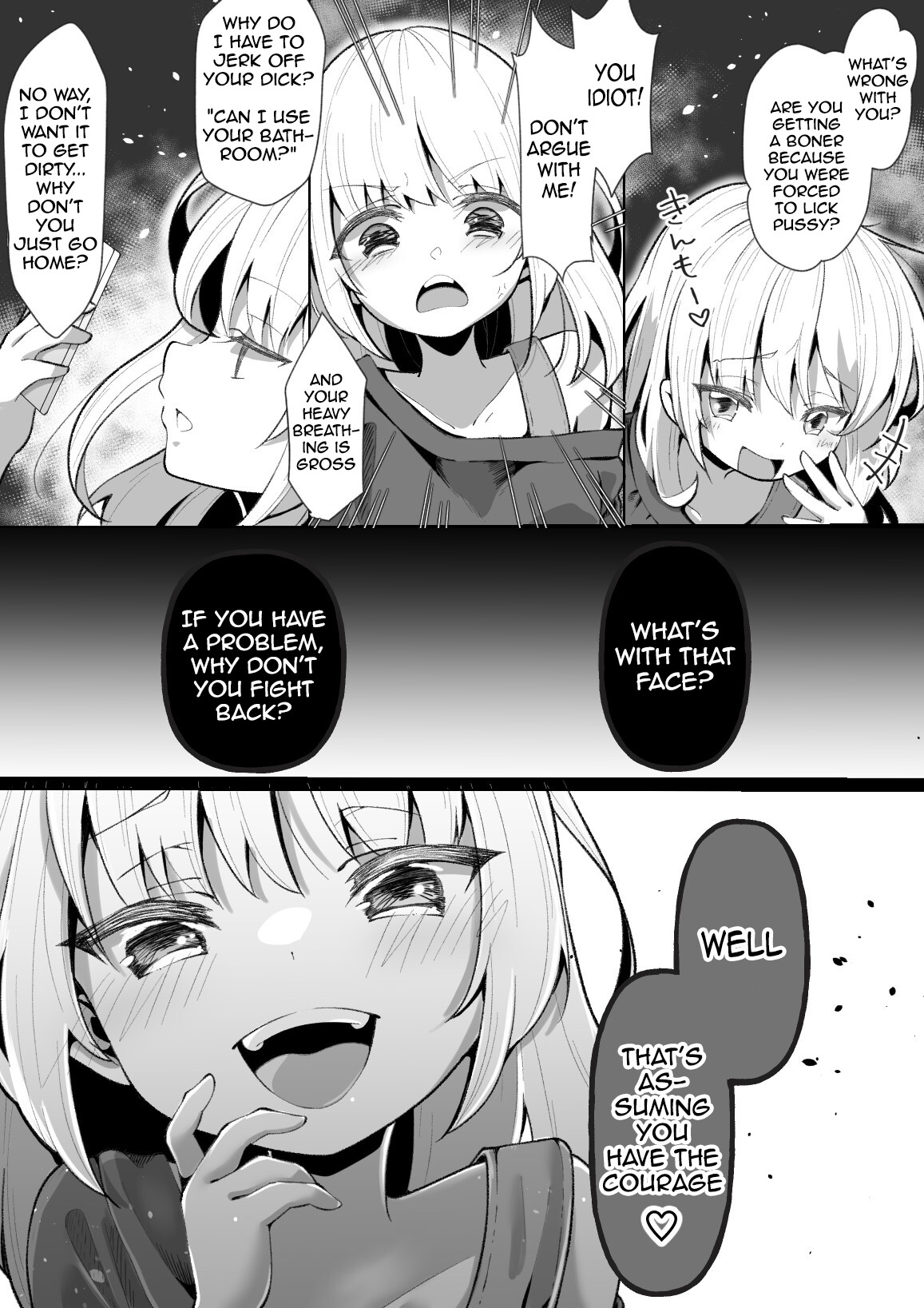 Hentai Manga Comic-A story about teaching a TS-bitch a lesson-Read-11